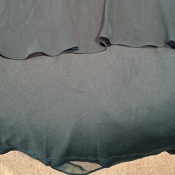 NWT J Kara Women's 3/4 Sleeve V-Neck Beaded Top Long Pull On Gown 10P Petite - Picture 13 of 16